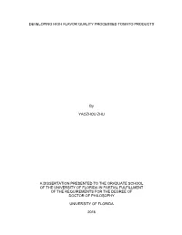University of Florida Thesis Or Dissertation Formatting