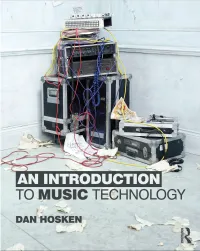 An Introduction to Music Technology
