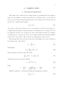 Coherent States.Pdf