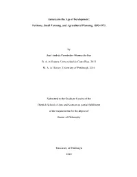 Jamaica in the Age of Development: Petitions, Small Farming, And