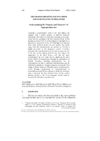 (PDF)655KB***The Transformative Use Doctrine and Fair Dealing In