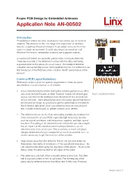 Application Note AN-00502