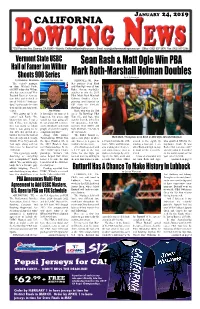 Sean Rash & Matt Ogle Win PBA Mark Roth-Marshall Holman Doubles