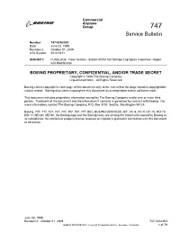 Service Bulletin