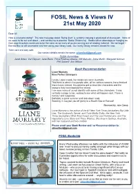 FOSIL News & Views IV 21St May 2020