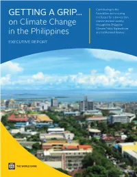 Getting a Grip on Climate Change in the Philippines