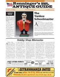 Renninger's ANTIQUE GUIDE EXTRAVAGANZA DATES