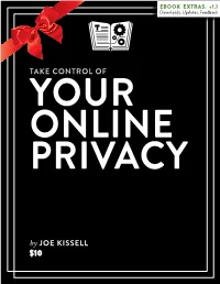 Take Control of Your Online Privacy