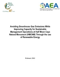 Avoiding Greenhouse Gas Emissions While Improving Capacity For