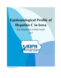 Epidemiological Profile of Hepatitis C in Iowa