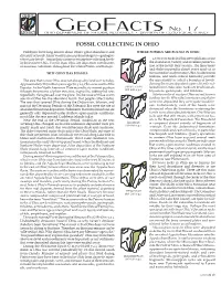 Fossil Collecting in Ohio