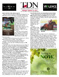High Hopes for Obs March No Change in Plans For