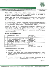 AGM Report 2021