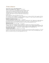 Points of Interest