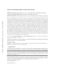 A Survey of Evaluation Metrics Used for NLG Systems
