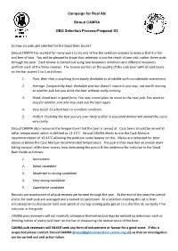 SC Pub Selection Process=D2-14Mar20