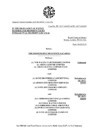 High Court Judgment Template