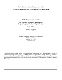 This Work Is Distributed As a Discussion Paper by The
