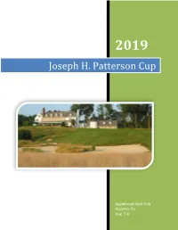 Joseph H. Patterson Cup