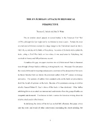 The En Échelon Attack in Historical Perspective