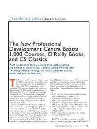 The New Professional Development Centre Boasts 1,000 Courses, O'reilly Books, and CS Classics