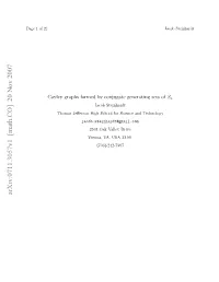 Cayley Graphs Formed by Conjugate Generating Sets of Sn