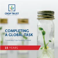 Completing a Global Task