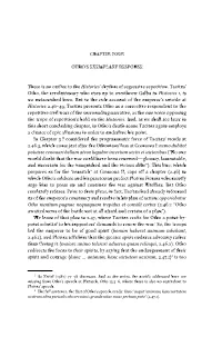 OTHO's EXEMPLARY RESPONSE There Is an Outlier to the Histories