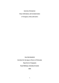 1 Scenarios of Encounter: Place, Performance, and Commemoration