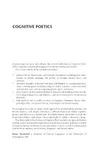 Cognitive Poetics