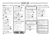 Spring Menu Shuk Bondi 2020