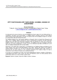 Adamma, Kubaba Ve Ḫašuntarḫi