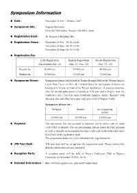 Final Program