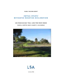 Initial Study/ Mitigated Negative Declaration