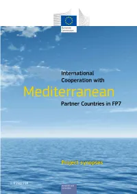 Mediterranean Partner Countries in FP7
