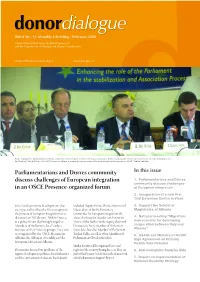 Parliamentarians and Durres Community Discuss Challenges Of
