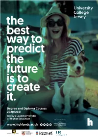The Best Way to Predict the Future Is to Create It