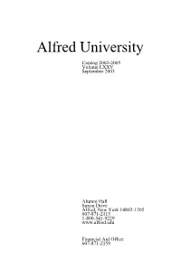 Alfred University