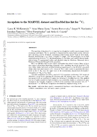 An Update to the MARVEL Dataset and Exomol Line List for 12C2