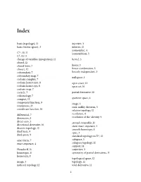 Basis (Topology), Basis (Vector Space), Ck, , Change of Variables (Integration), Closed, Closed Form, Closure, Coboundary, Cobou