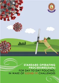 Covid 19 Standard Operating Procedure for Day to Day Policing