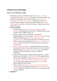 6.Science and Technology