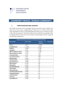 Bosniak Community