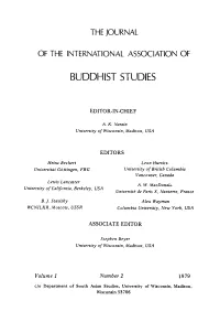 Chou Yung Vs. Chang Jung (On Śūnyatā): the Pen-Mo Yu-Wu Controversy in Fifth-Century China