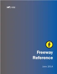 Freeway Reference: Contents 1