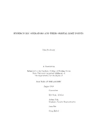 Hypercyclic Operators and Their Orbital Limit Points