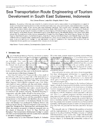 Ijserthat Have Interdependent Relationships in Supporting Trade Sitti Astija & Ardiana Yuli Puspitasari [3], in Their Study of and Passenger Traffic and Cargo