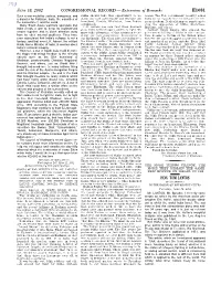 CONGRESSIONAL RECORD— Extensions Of