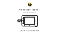 POSEIDON SE7EN Appendix 3, Version 1.2