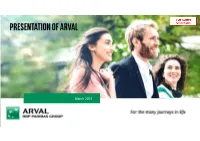 Presentation of Arval